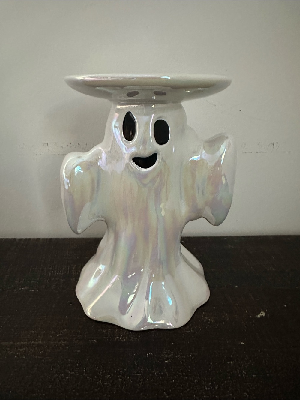 Bath & Body Works Iridescent Ghost 3 Wick Candle Holder